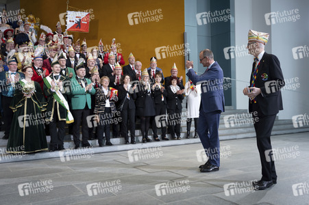 Karnevalsempfang im Bundeskanzleramt in Berlin