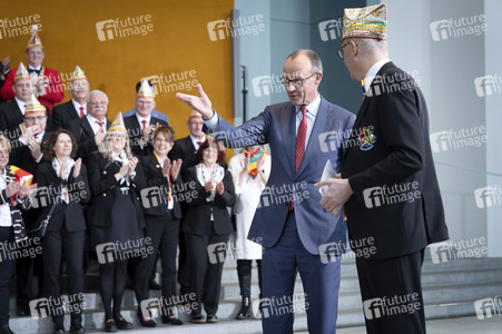 Karnevalsempfang im Bundeskanzleramt in Berlin