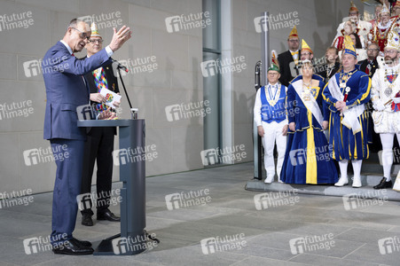 Karnevalsempfang im Bundeskanzleramt in Berlin