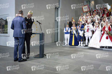 Karnevalsempfang im Bundeskanzleramt in Berlin