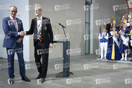 Karnevalsempfang im Bundeskanzleramt in Berlin