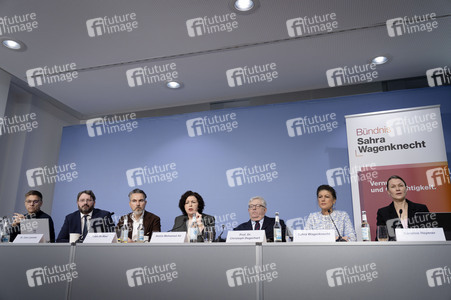 Pressekonferenz des BSW zur Einreichung der Wahlprüfungsbeschwerde in Berlin