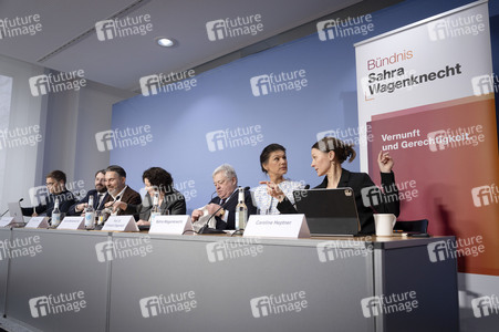 Pressekonferenz des BSW zur Einreichung der Wahlprüfungsbeschwerde in Berlin