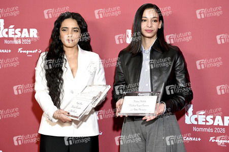 NominiertenDinner zur erleihung des César 2026 in Paris