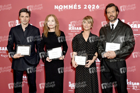 NominiertenDinner zur erleihung des César 2026 in Paris