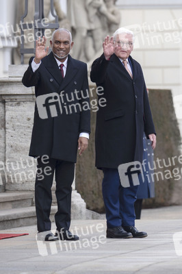 Empfang des Präsidenten der Malediven in Berlin