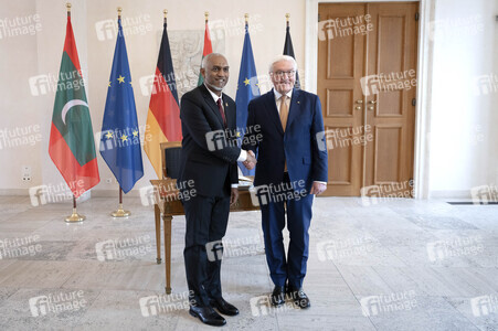 Empfang des Präsidenten der Malediven in Berlin