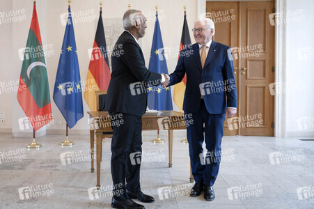 Empfang des Präsidenten der Malediven in Berlin