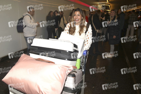 Rückkehr aus dem Dschungel-Camp 2026 auf dem Flughafen Frankfurt am Main