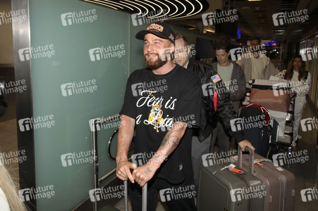 Rückkehr aus dem Dschungel-Camp 2026 auf dem Flughafen Frankfurt am Main