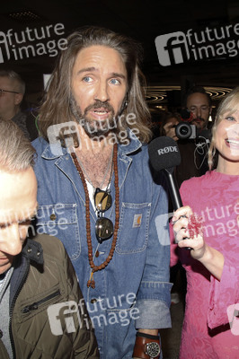 Rückkehr aus dem Dschungel-Camp 2026 auf dem Flughafen Frankfurt am Main