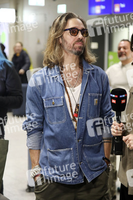 Rückkehr aus dem Dschungel-Camp 2026 auf dem Flughafen Frankfurt am Main