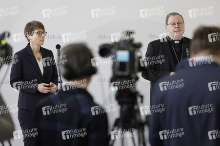 Auftakt-Pressekonferenz zur Frühjahrsollversammlung der Deutschen Bischofskonferenz in Würzburg