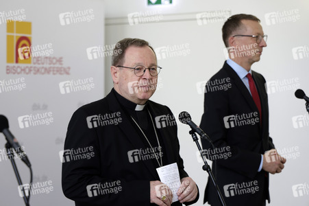 Auftakt-Pressekonferenz zur Frühjahrsollversammlung der Deutschen Bischofskonferenz in Würzburg