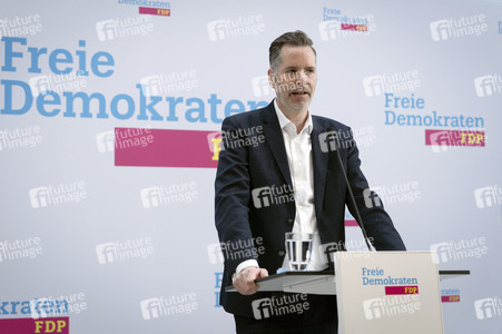 Pressekonferenz mit Christian Dürr in Berlin