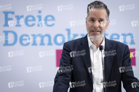 Pressekonferenz mit Christian Dürr in Berlin