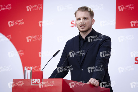 Pressekonferenz nach der SPD Gremiensitzung in Berlin