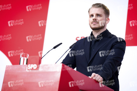 Pressekonferenz nach der SPD Gremiensitzung in Berlin