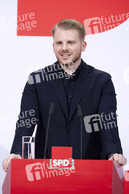 Pressekonferenz nach der SPD Gremiensitzung in Berlin