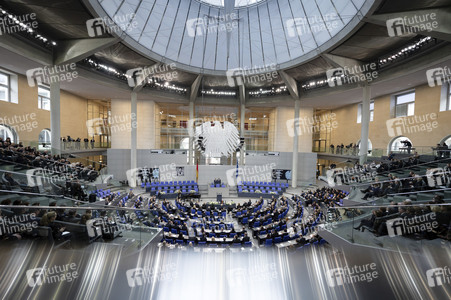 Trauerstaatsakt im Bundestag für Rita Süssmuth in Berlin
