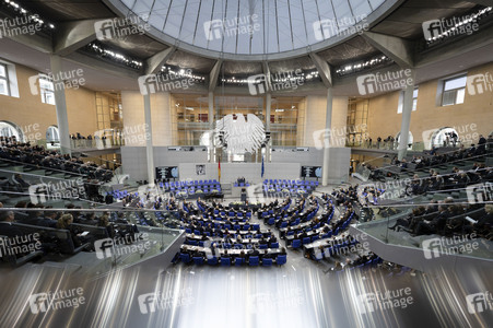 Trauerstaatsakt im Bundestag für Rita Süssmuth in Berlin