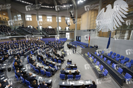 Trauerstaatsakt im Bundestag für Rita Süssmuth in Berlin