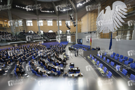 Trauerstaatsakt im Bundestag für Rita Süssmuth in Berlin