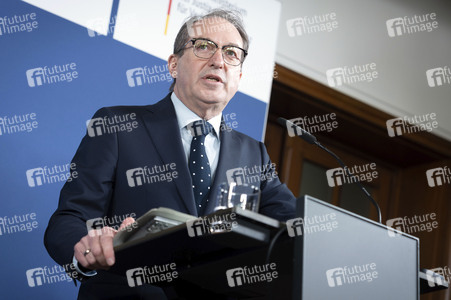 Pressekonferenz zur Vorstellung des Aktionsplans gegen Organisierte Kriminalität in Berlin