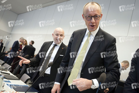 Fraktionssitzung der CDU/CSU-Bundestagsfraktion in Berlin