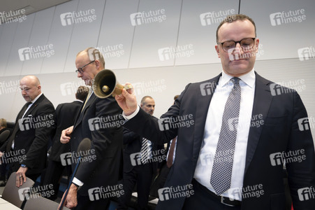 Fraktionssitzung der CDU/CSU-Bundestagsfraktion in Berlin