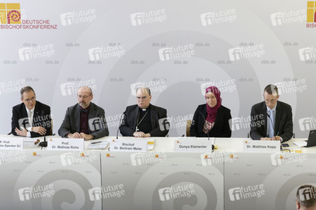 Pressegespräch 'Dialog zwischen Christen und Muslimen' bei der DBK in Würzburg