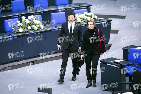 Trauerstaatsakt im Bundestag für Rita Süssmuth in Berlin