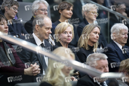 Trauerstaatsakt im Bundestag für Rita Süssmuth in Berlin