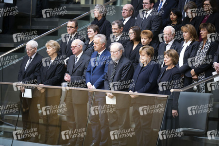 Trauerstaatsakt im Bundestag für Rita Süssmuth in Berlin