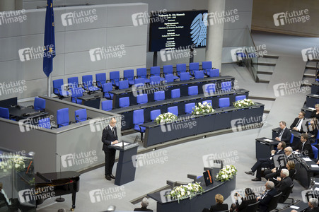 Trauerstaatsakt im Bundestag für Rita Süssmuth in Berlin