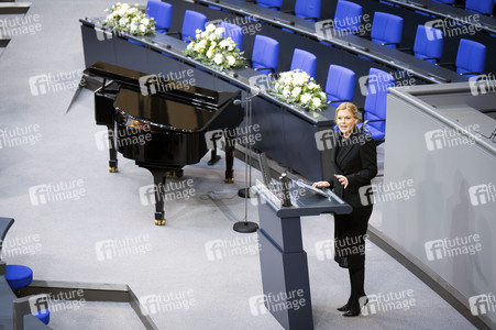 Trauerstaatsakt im Bundestag für Rita Süssmuth in Berlin