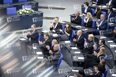 Trauerstaatsakt im Bundestag für Rita Süssmuth in Berlin