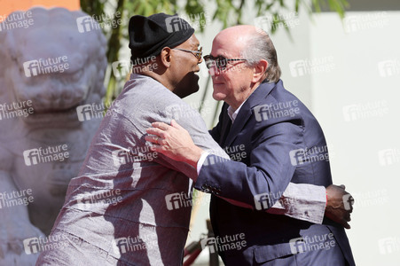 Hand and Footprint Ceremony mit John Davis in Los Angeles