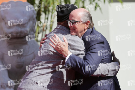 Hand and Footprint Ceremony mit John Davis in Los Angeles