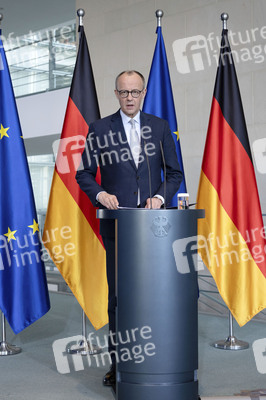 Pressestatement von Friedrich Merz in Berlin