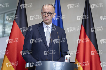 Pressestatement von Friedrich Merz in Berlin