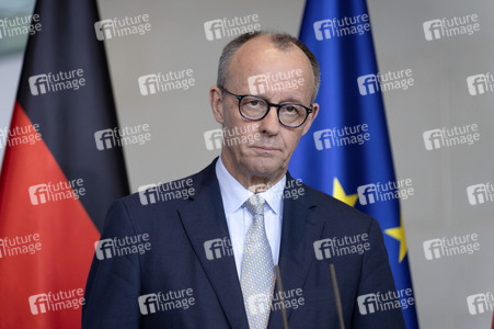 Pressestatement von Friedrich Merz in Berlin