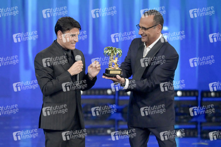 TV-Show 'Sanremo Top' in Rom