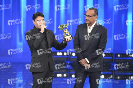 TV-Show 'Sanremo Top' in Rom