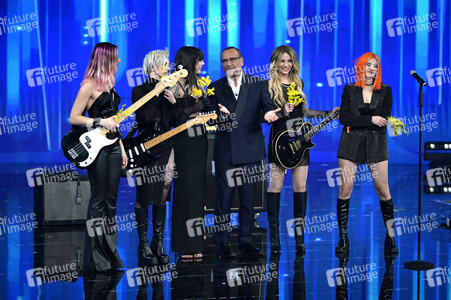 TV-Show 'Sanremo Top' in Rom