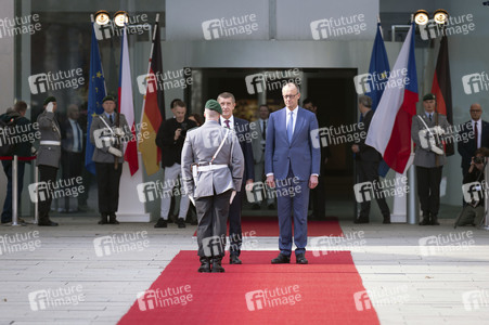 Empfang des Ministerpräsidenten der Tschechischen Republik in Berlin