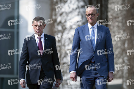 Empfang des Ministerpräsidenten der Tschechischen Republik in Berlin