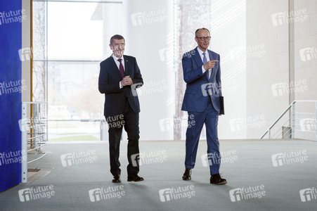 Empfang des Ministerpräsidenten der Tschechischen Republik in Berlin