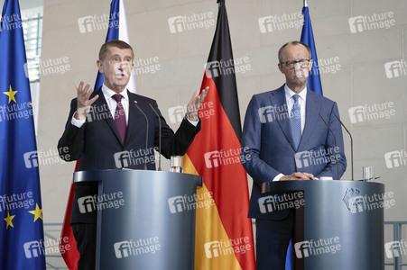 Empfang des Ministerpräsidenten der Tschechischen Republik in Berlin