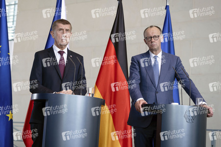 Empfang des Ministerpräsidenten der Tschechischen Republik in Berlin